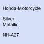 Preview: Honda-Motorcycle, Silver Metallic, NH-A27.